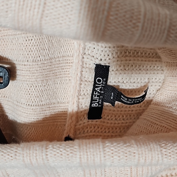 Buffalo David Bitton Wide Sleeve Sweater‎ Knit Turtle Neck Small - Picture 4 of 6